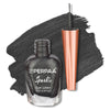 PERPAA Glitter Liquid Eye Liner - Metallic Black