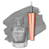 PERPAA Glitter Liquid Eye Liner - Silver