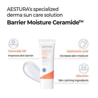 Aestura Derma UV365 Barrier Hydro Mineral Sunscreen 50+ SPF/PA++++