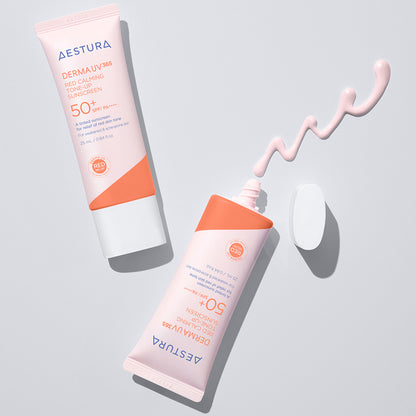 Aestura Derma UV365 Red Calming Tone - Up Sunscreen 50+ SPF/PA++++