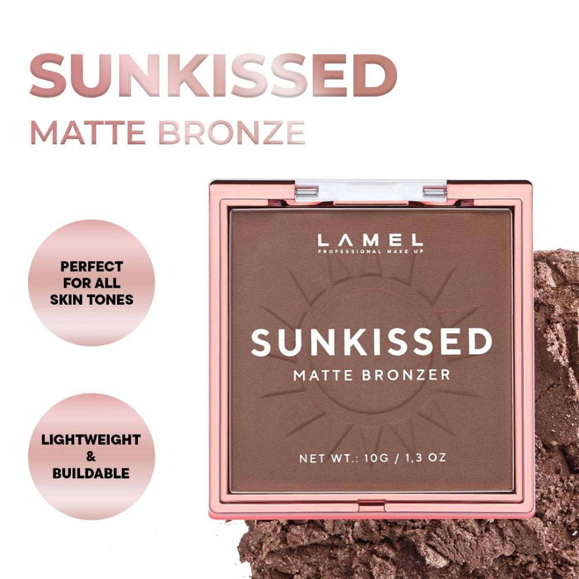 LAMEL Sunkissed Matte Bronzer - 402 Terracotta