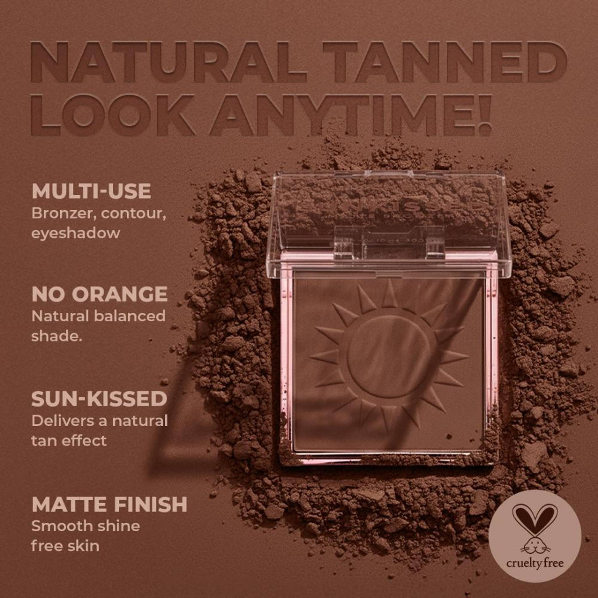 LAMEL Sunkissed Matte Bronzer - 402 Terracotta
