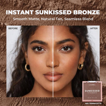 LAMEL Sunkissed Matte Bronzer - 402 Terracotta