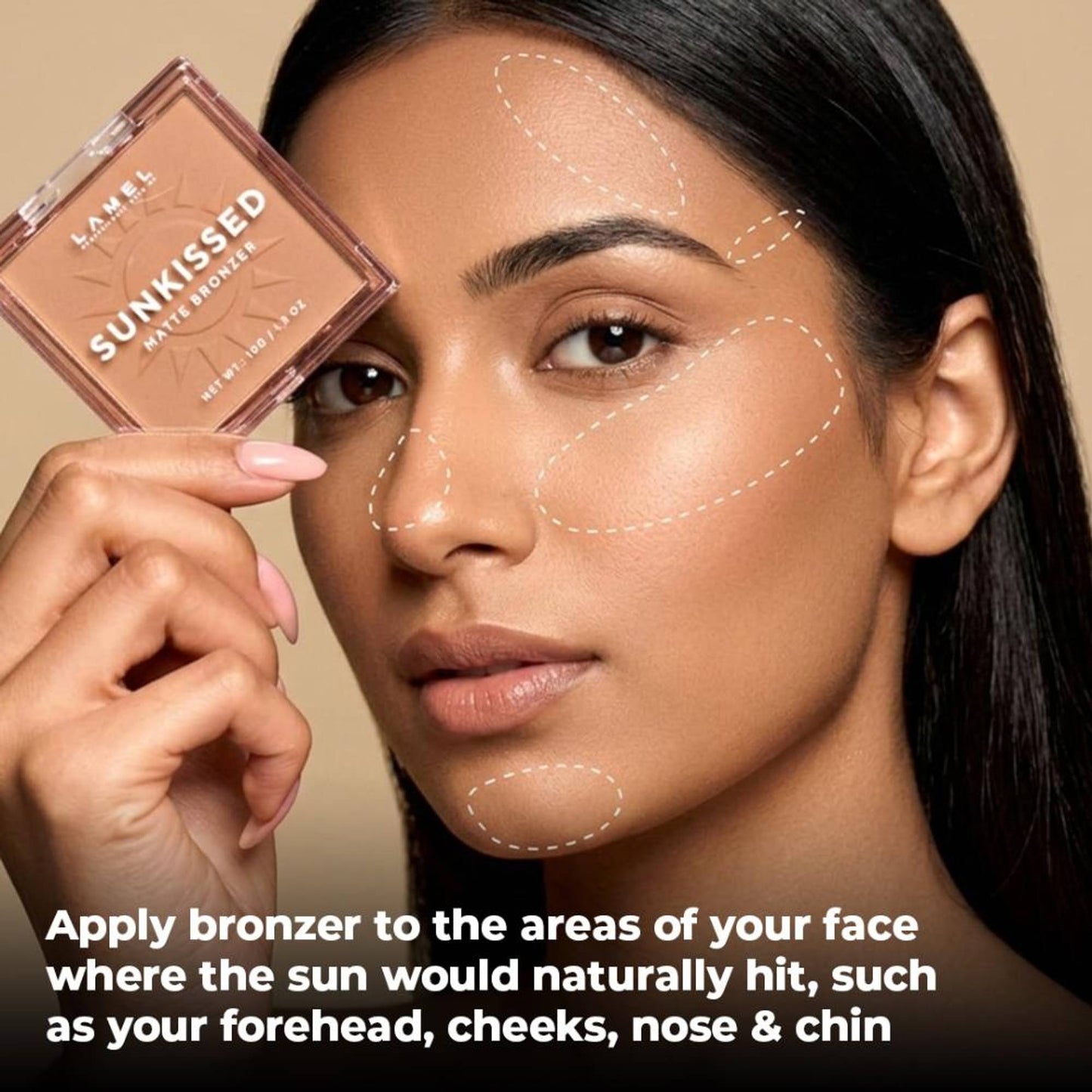 LAMEL Sunkissed Matte Bronzer - 402 Terracotta