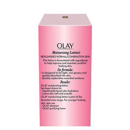 Olay Moisturising Lotion, Light Weight & Non Greasy With Coconut & Castor Seed Oil