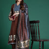 Dhiyona IE Ethnic Motifs Embroidered Thread Work Kurta with Palazzos & With Dupatta