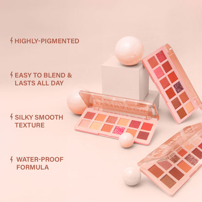 PINKFLASH Pro Touch Eyeshadow Palette - 01 Cranberry Cookies