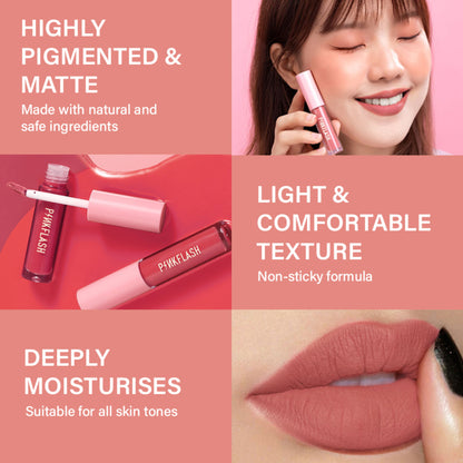 PINKFLASH Melting Matte Lip Cream - N03 Best Day