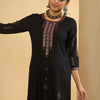 Dhiyona IE Women Ethnic Motifs Embroidered Regular Thread Work Kurta Sets
