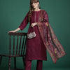 Dhiyona IE Ethnic Motifs Yoke Design Thread Work Kurta with Trousers & With Dupatta