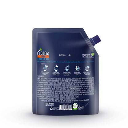 Fiama Men Shower Gel Refreshing Pulse with Skin Conditioners for Refreshed Skin