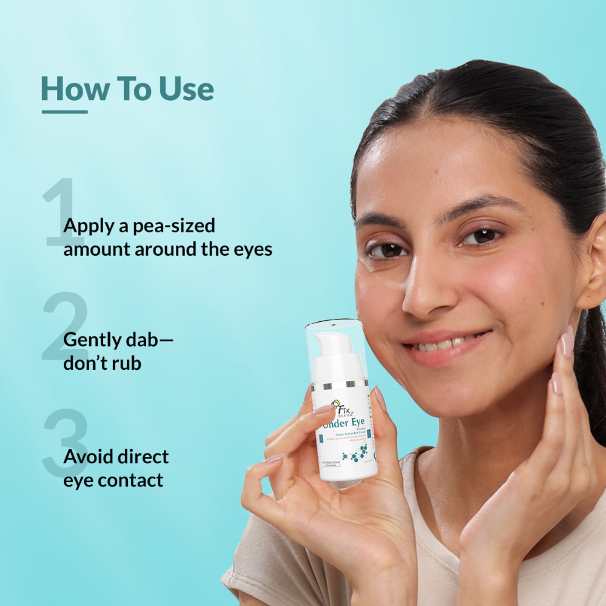 Fixderma Under Eye Cream For Dark Circles Controls Puffiness