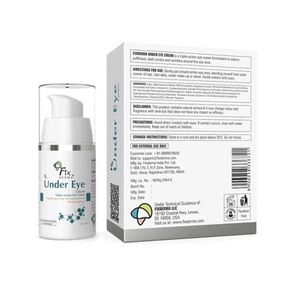 Fixderma Under Eye Cream For Dark Circles Controls Puffiness