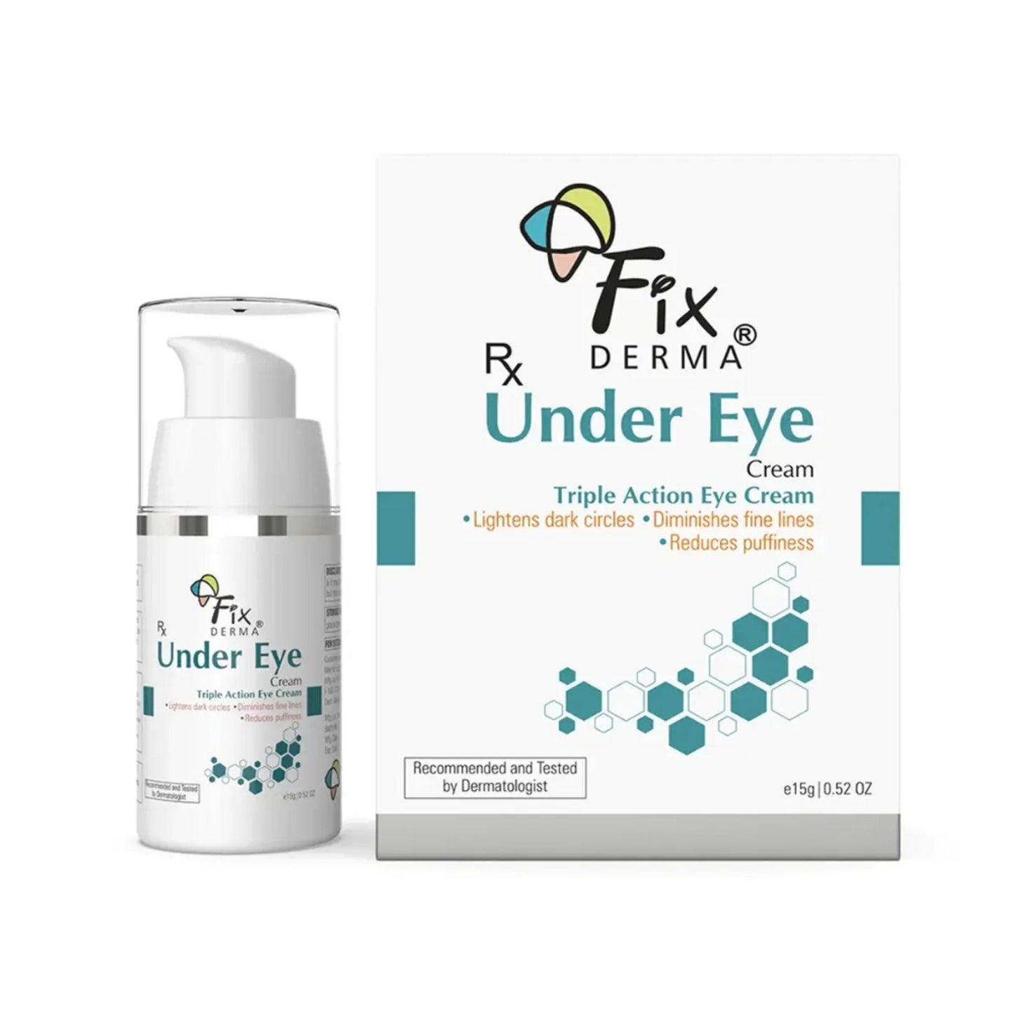 Fixderma Under Eye Cream For Dark Circles Controls Puffiness