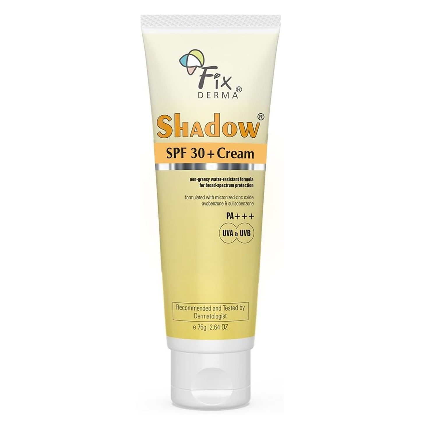 Fixderma Shadow Sunscreen SPF 30+ Cream For Dry Skin