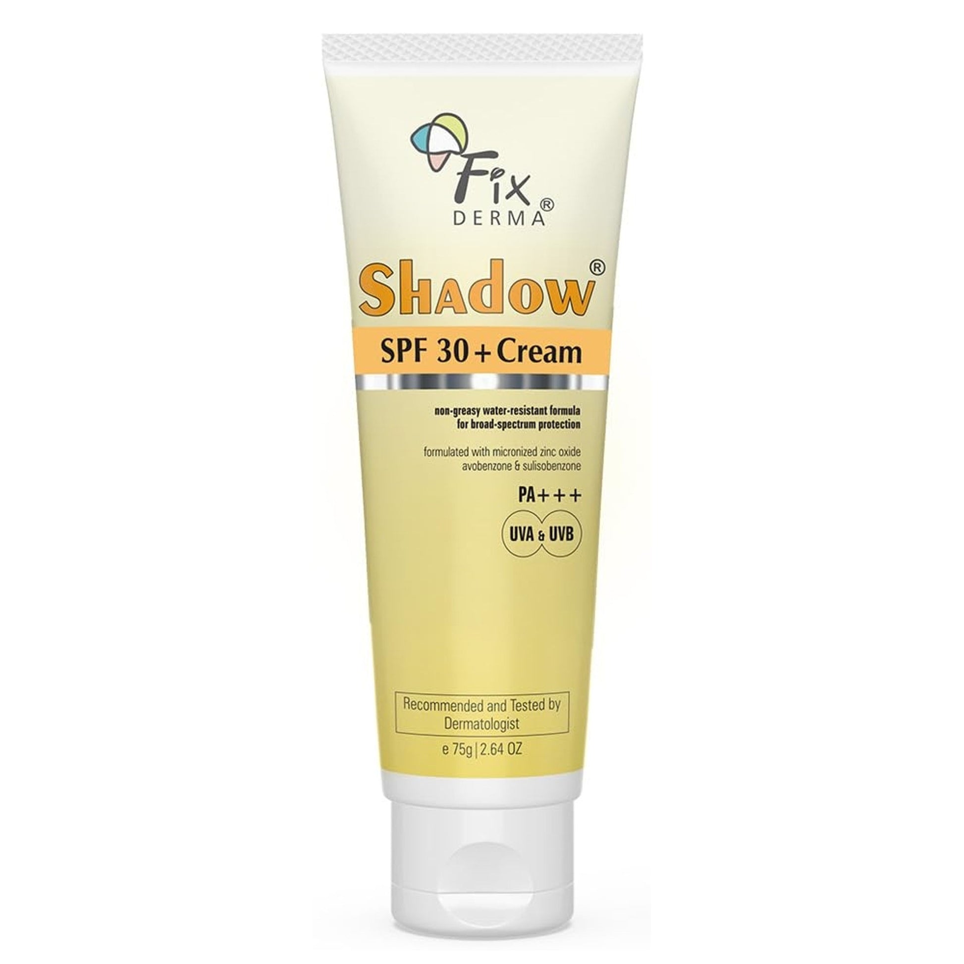 Fixderma Shadow Sunscreen SPF 30+ Cream For Dry Skin