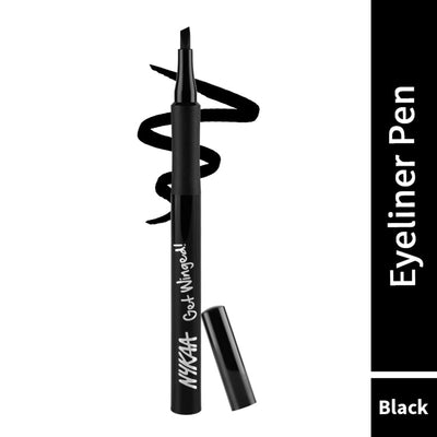 Nykaa Get Winged! Sketch Eyeliner Pen - Black Swan 01