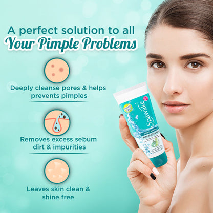Spawake Pimple Solution Refreshing Face Wash