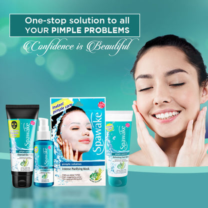 Spawake Pimple Solution Refreshing Face Wash