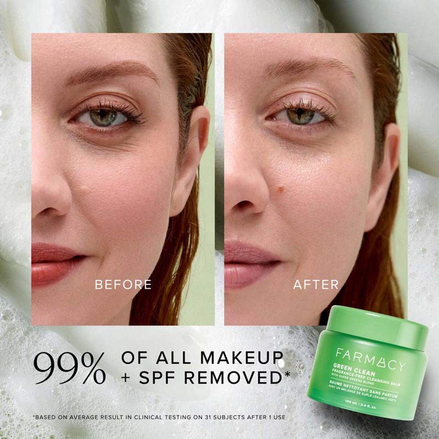 Farmacy Beauty Clearly Clean Makeup Removing Cleansing Balm