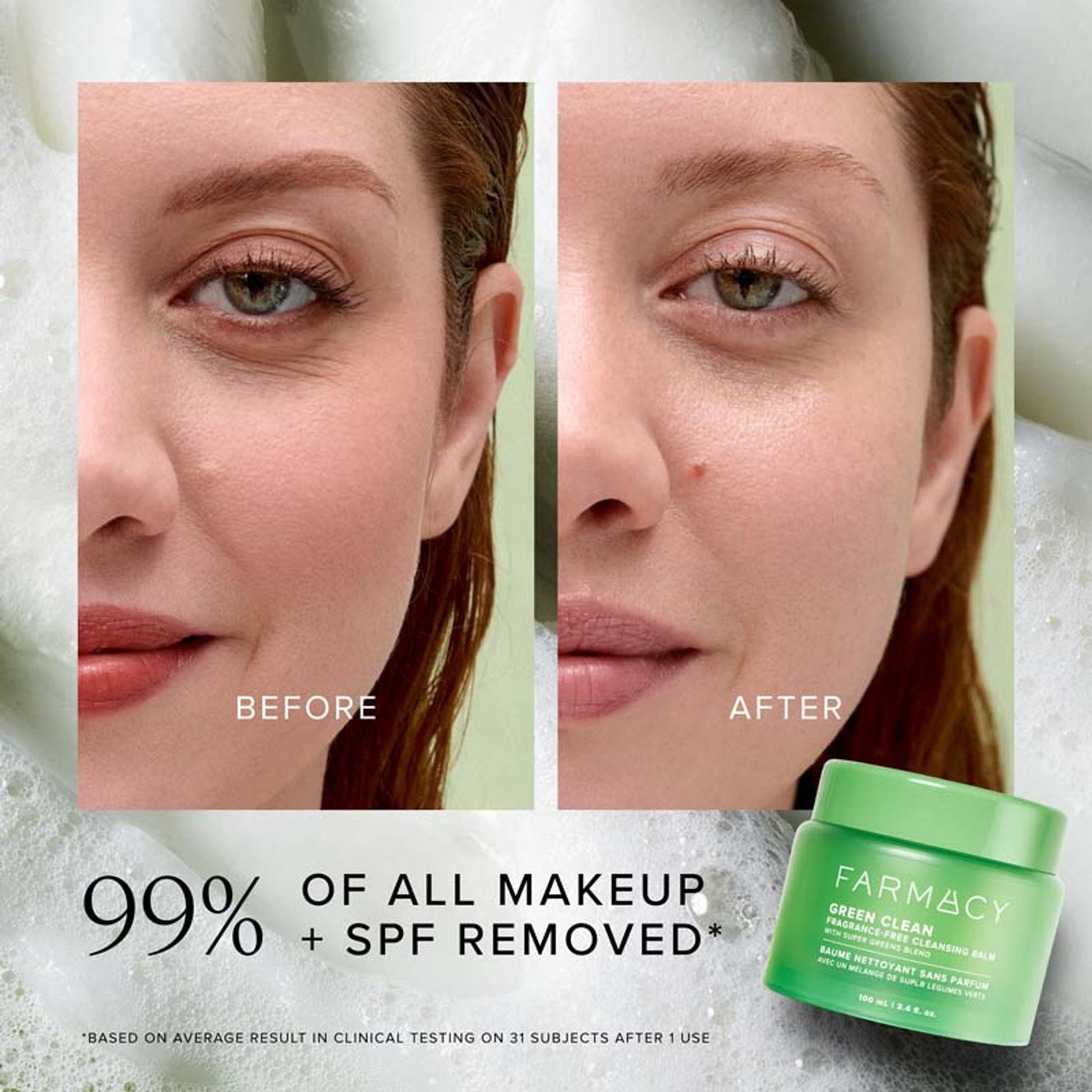 Farmacy Beauty Clearly Clean Makeup Removing Cleansing Balm