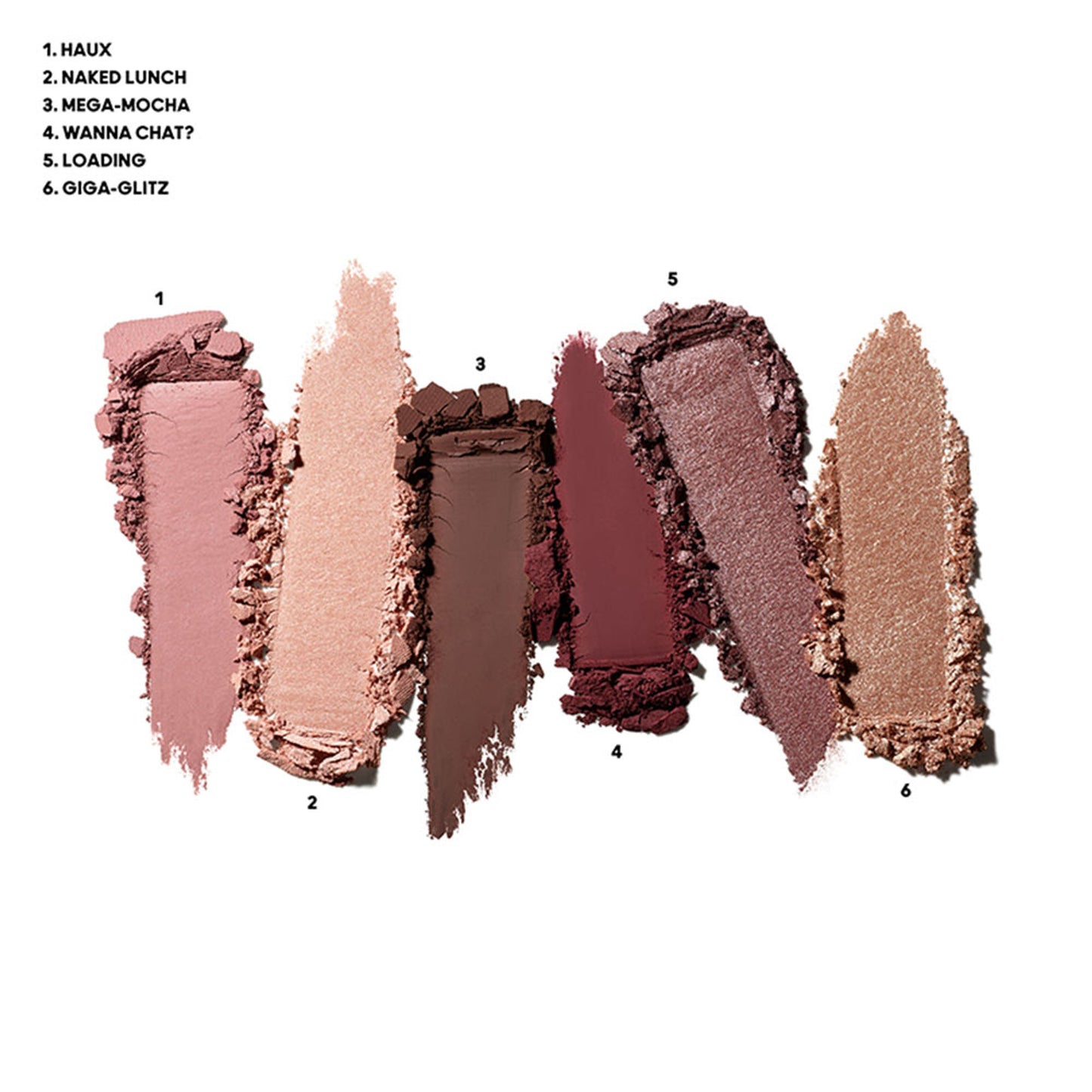 M.A.C Connect In Colour Eye Shadow Palette X6 - Embedded In Burgundy