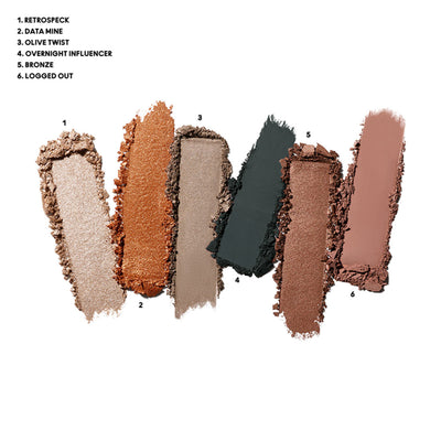 M.A.C Connect In Colour Eye Shadow Palette X6 - Bronze Influence