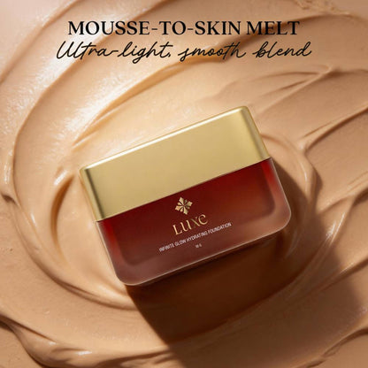 Just Herbs Luxe Infinite Glow Hydrating Foundation - 100 Porcelain