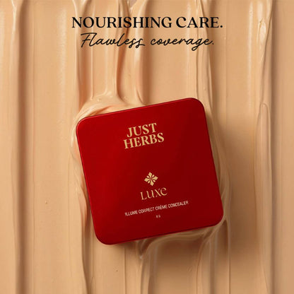 Just Herbs Luxe Illume Correct Creme Concealer - 140 Sand