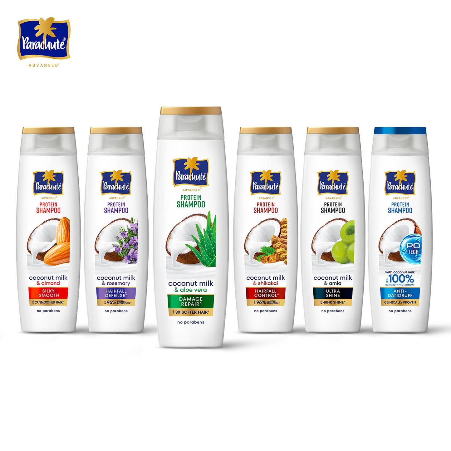 Parachute Advansed Protein Shampoo With Coconut Milk & Aloe Vera