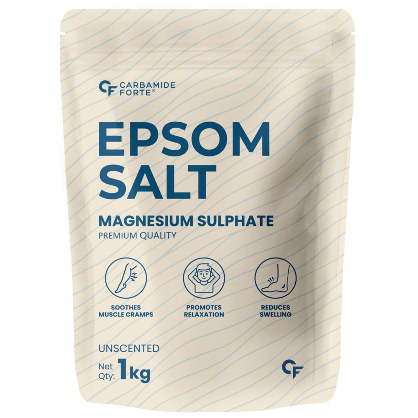 Carbamide Forte Epsom Bath Salts For Pain Relief, Foot & Aches