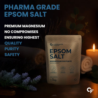 Carbamide Forte Epsom Bath Salts For Pain Relief, Foot & Aches