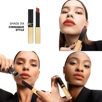 Yves Saint Laurent The Slim Hydrating Couture Matte Lipstick - 314 Cinnabar Style