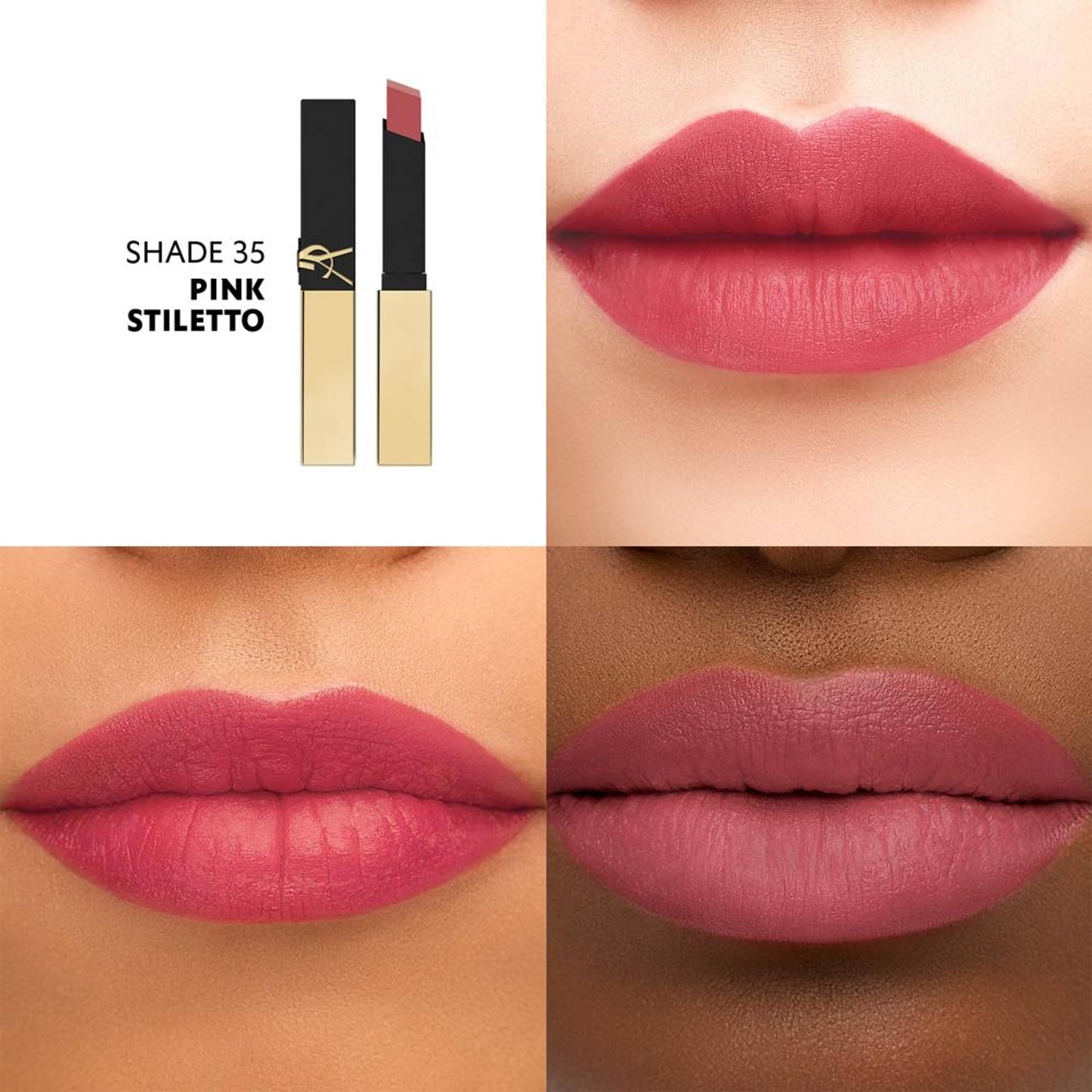 Yves Saint Laurent The Slim Hydrating Couture Matte Lipstick - 35 Pink Stilleto