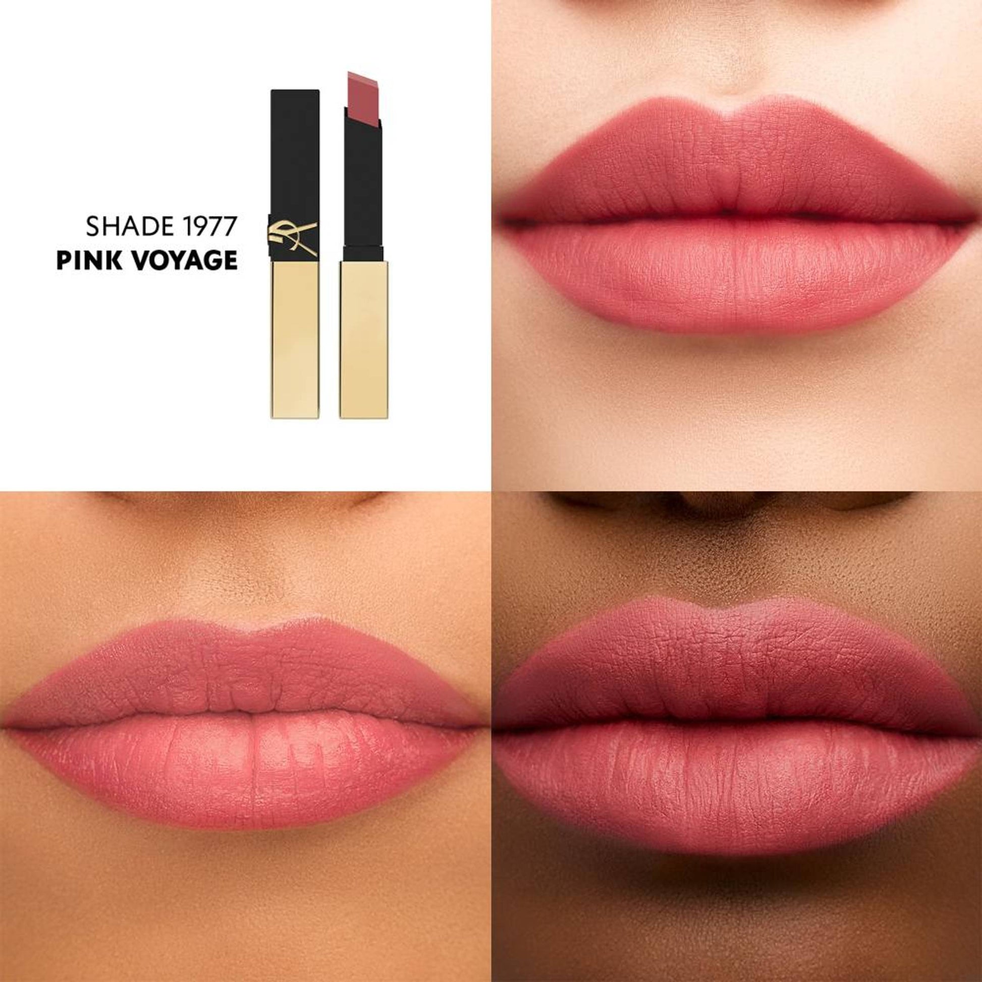 Yves Saint Laurent The Slim Hydrating Couture Matte Lipstick - 1977 Pink Voyage