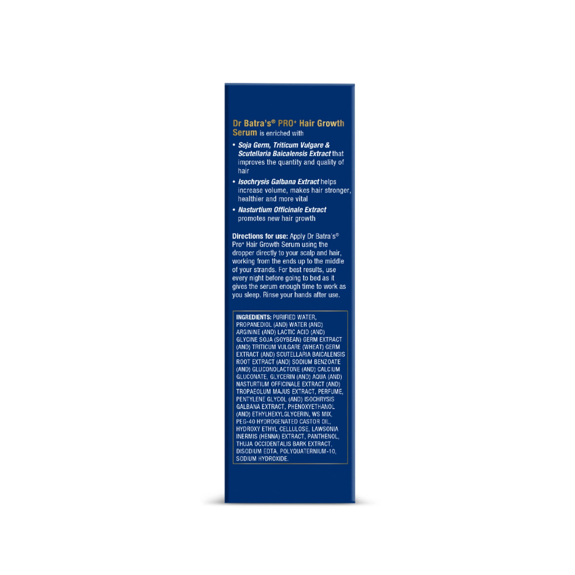 Dr.Batra's Sojal Germ Triticum Vulgare Extract Pro+ Hair Growth Serum