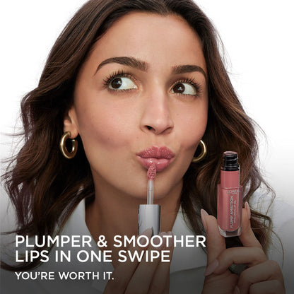 L'Oreal Paris Plump Ambition Hyaluron Lip Oil for fuller, bouncier lips - 601 Worth It