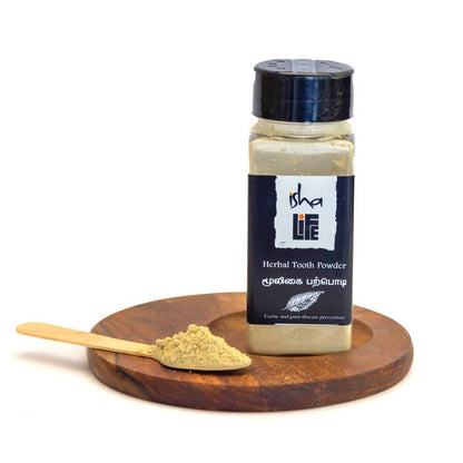Isha Life Herbal Tooth Powder - Indyancart