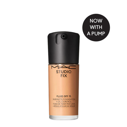 M.A.C Studio Fix Fluid SPF 15 Soft Matte Foundation With Hyaluronic Acid - C 4.5