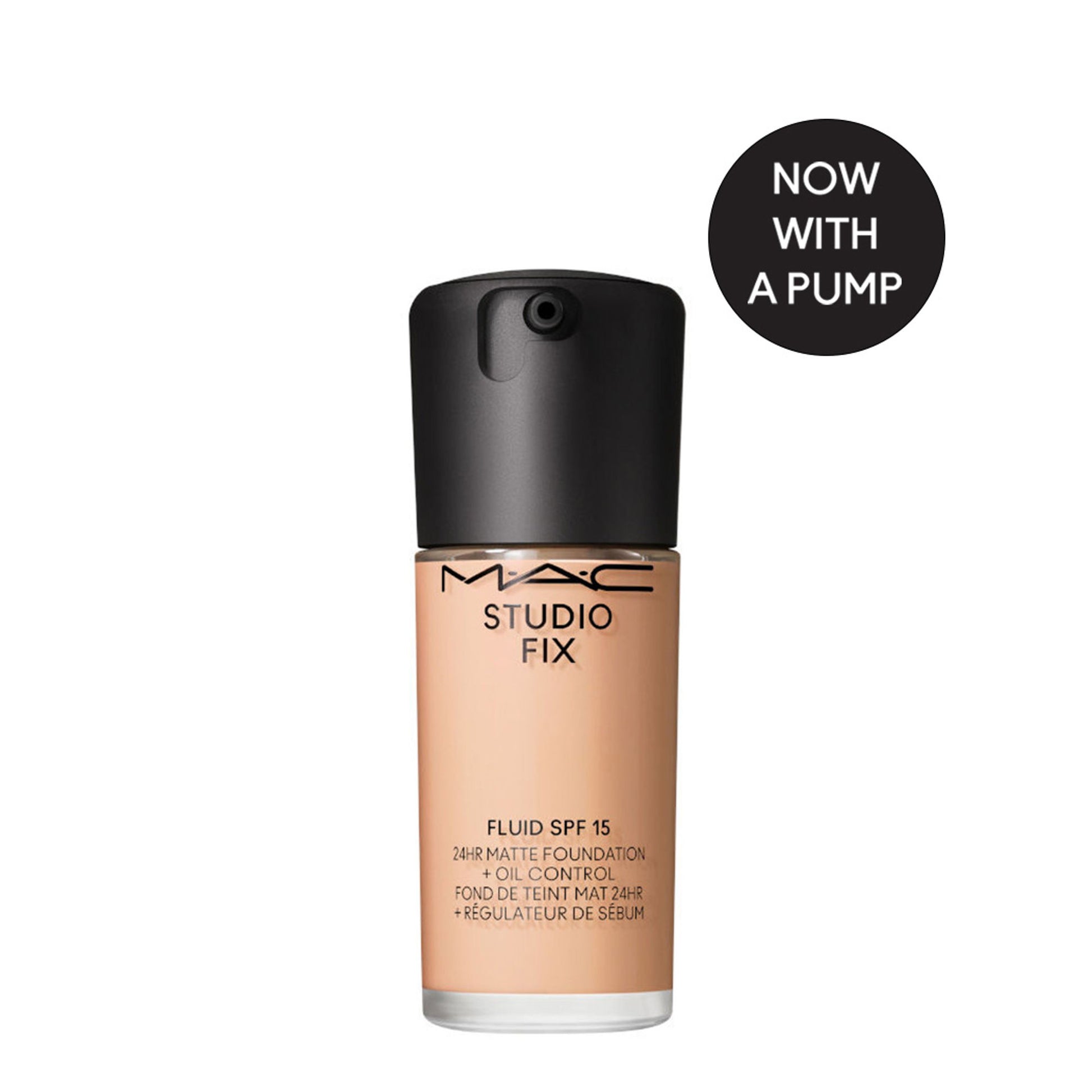 M.A.C Studio Fix Fluid SPF 15 Soft Matte Foundation With Hyaluronic Acid - N4.75