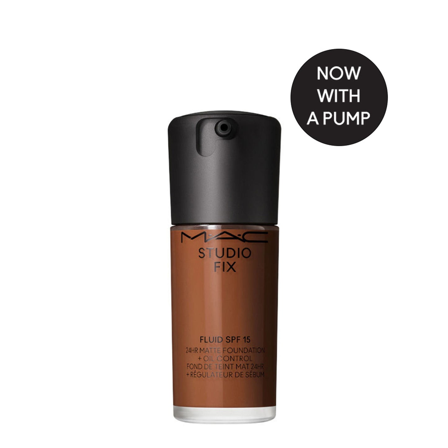 M.A.C Studio Fix Fluid SPF 15 Soft Matte Foundation With Hyaluronic Acid - NW 48