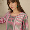 Indyancart IE Printed Pure Cotton Kurta & Trouser Co-Ords