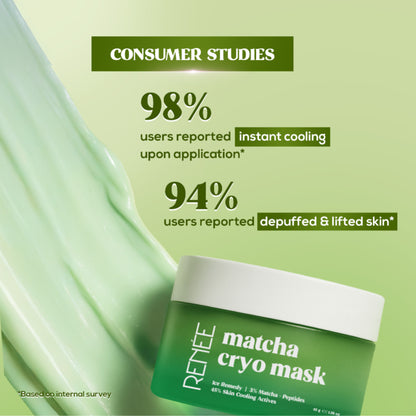 Renee Cosmetics Matcha Cryo Face Cooling Mask
