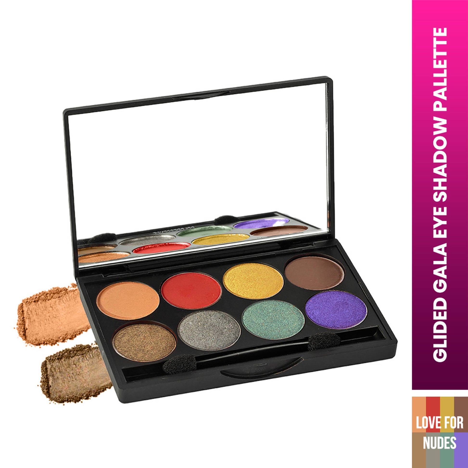 Coloressence Ultra Wet N Dry Glided Gala Eye Shadow Pallette - Love For Hues
