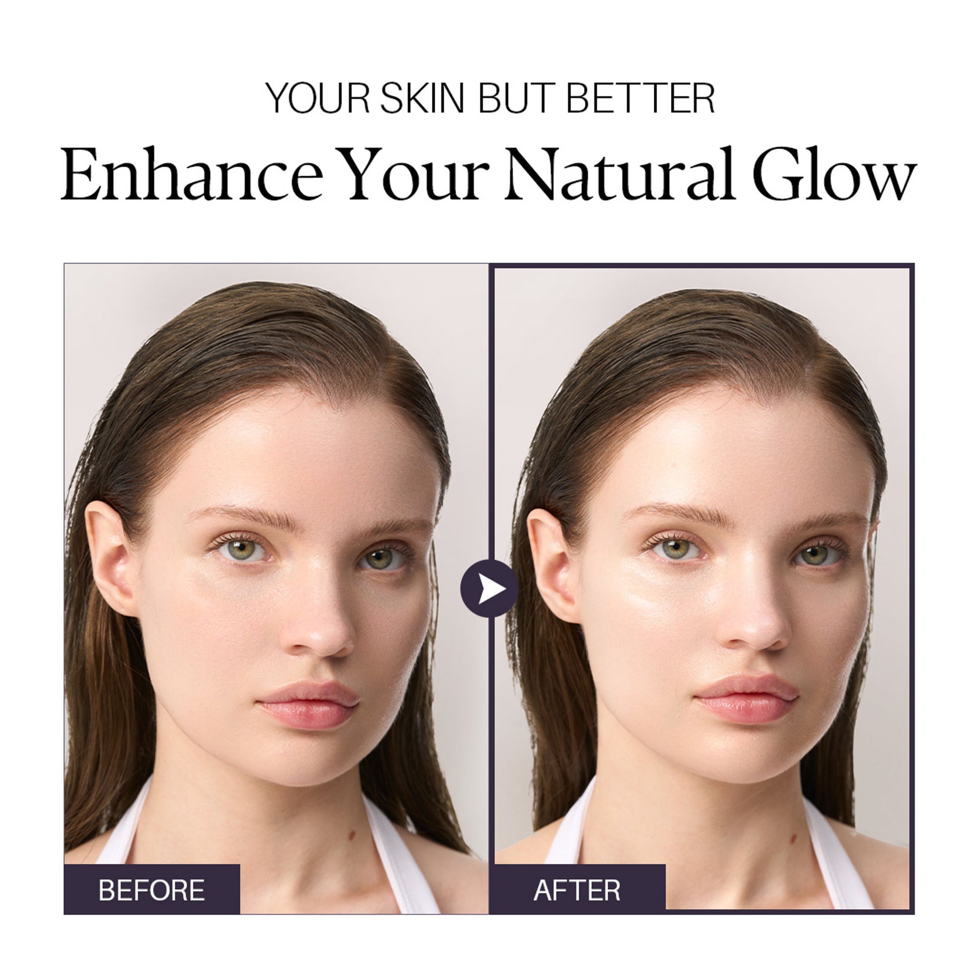 d'Alba piedmont Waterfull Tone-Up Sunscreen, Vegan, Tinted Moisturizer, SPF 50+ PA++++, Glowy