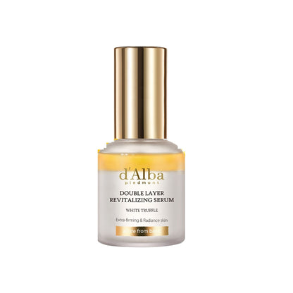 d'Alba piedmont White Truffle Double Layer Revitalizing Serum, 100Hr Hydration