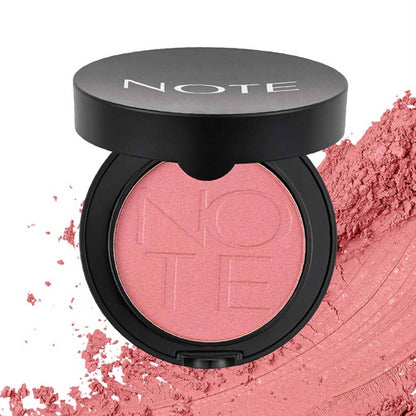 Note Cosmetique Luminous Silk Compact Blusher - 13- Deep Pink