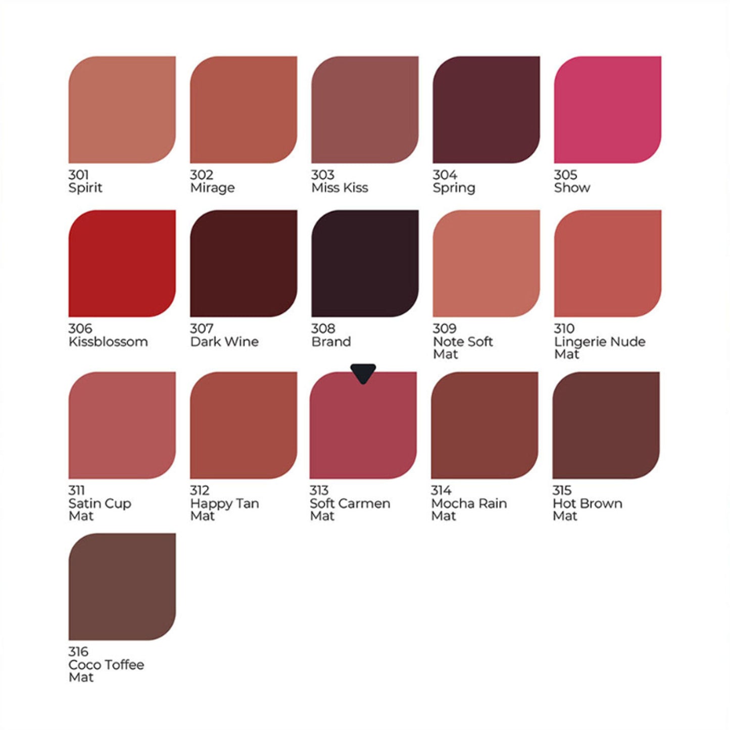 Note Cosmetique Mattemoist Lipstick - 313