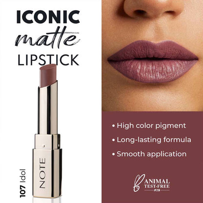 Note Cosmetique Iconic Matte Lipstick - 107