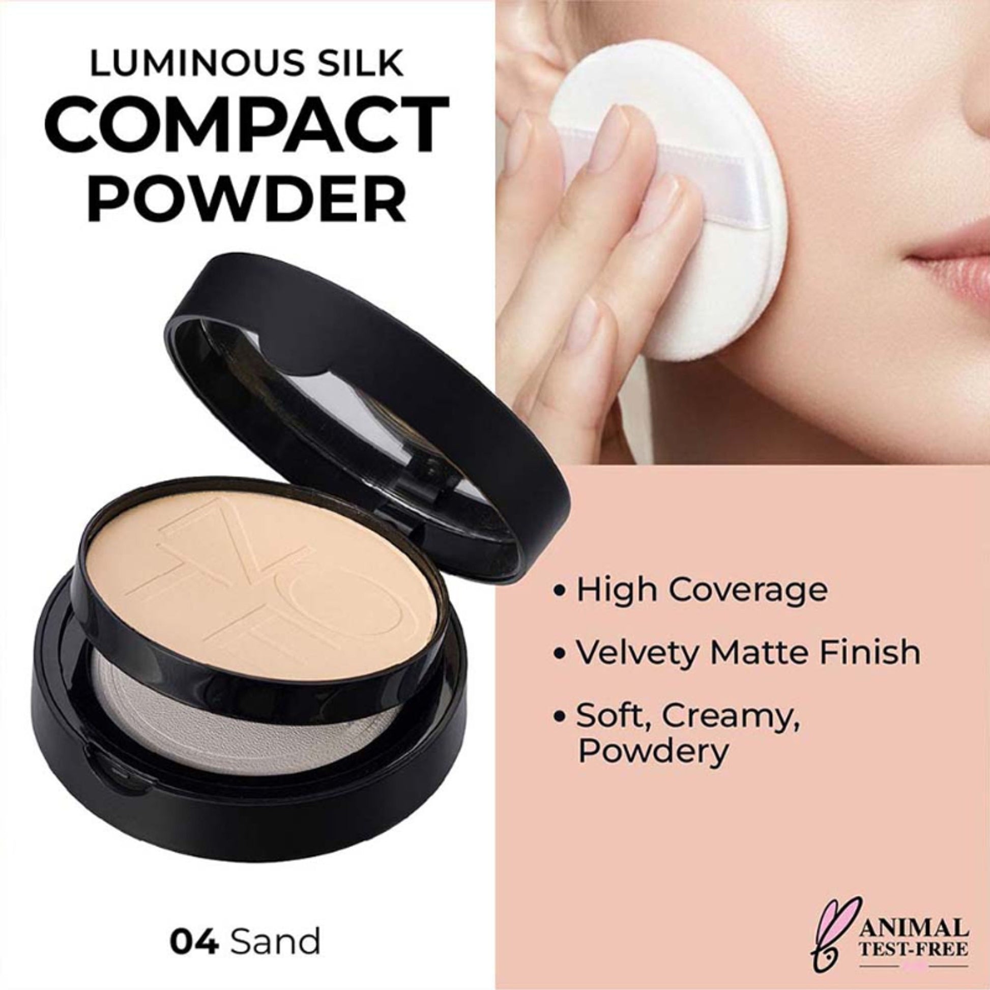 Note Cosmetique Luminous Silk Compact Powder - 4